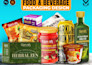 design custom beverage packaging and can label for juice drink and bottle brand